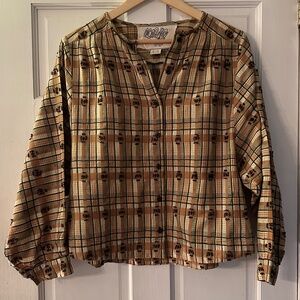 Ace & Jig button front blouse